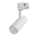 Noxion LED Schienenstrahler 3-Phasen Ecowhite Aluminium Weiß 10W 920lm 36D - 840 Kaltweiß