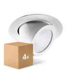 Mehrfachpackung 4x Noxion LED Downlight Forza Weiß 35W 3100lm 36D - 940 Kaltweiß | 168mm - Höchste Farbwiedergabe