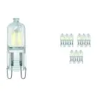 Mehrfachpackung 10x Philips Halogen G9 EcoHalo Clickline 42W