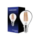 Noxion Lucent LED E14 Kugel Fadenlampe Klar 4.5W 470lm - 827 Extra Warmweiß | Ersatz für 40W